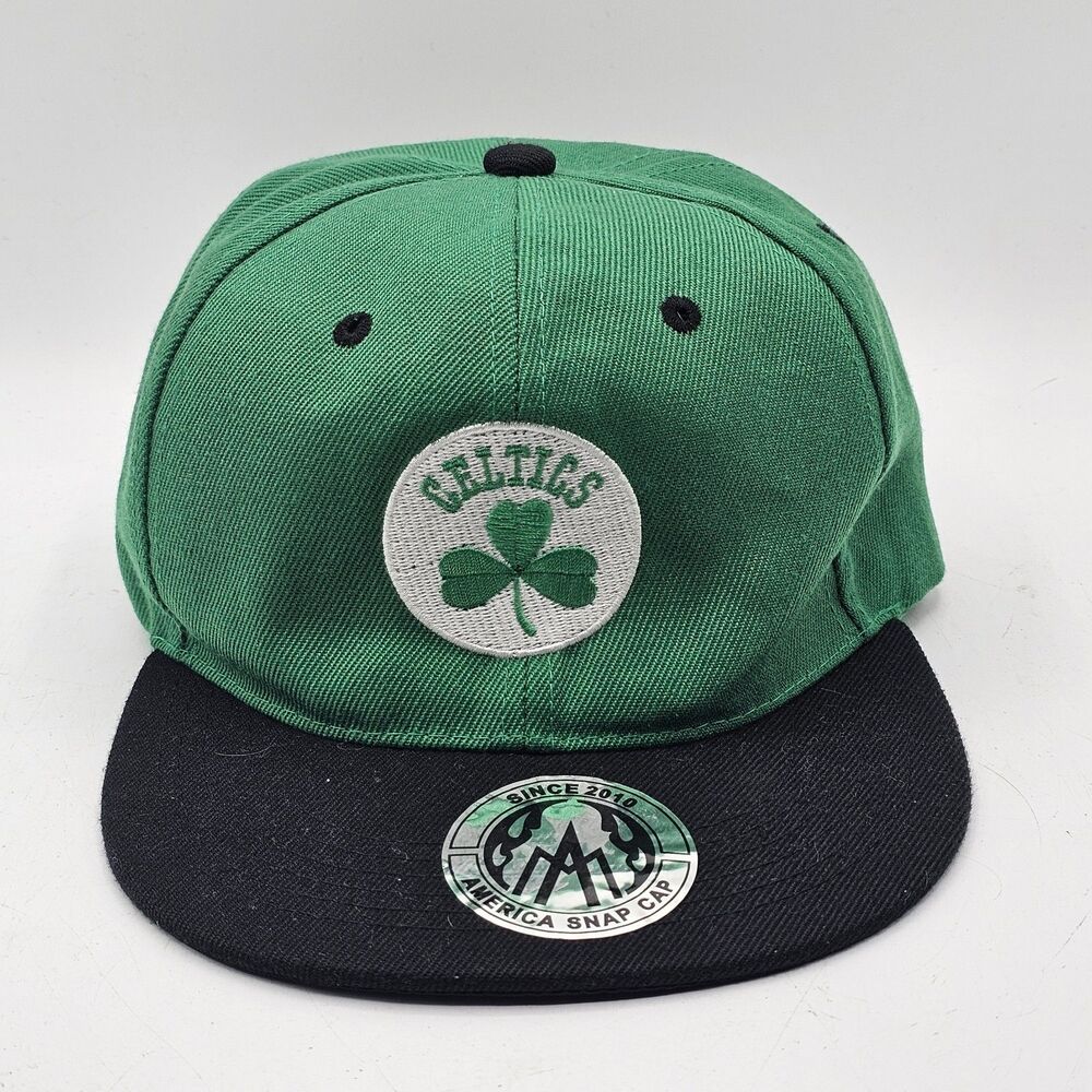 America Snap Cap Boston Celtics Green/Black Snapback Hat